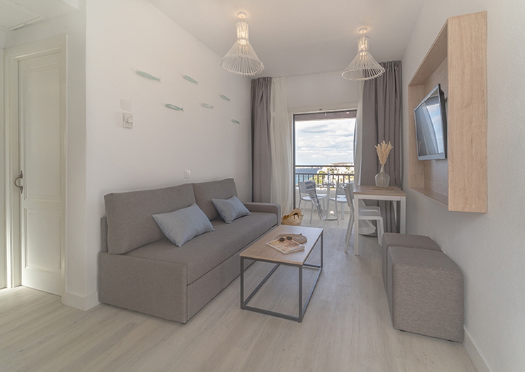 Apartamento superior vista mar frontal Carema Club Resort Menorca