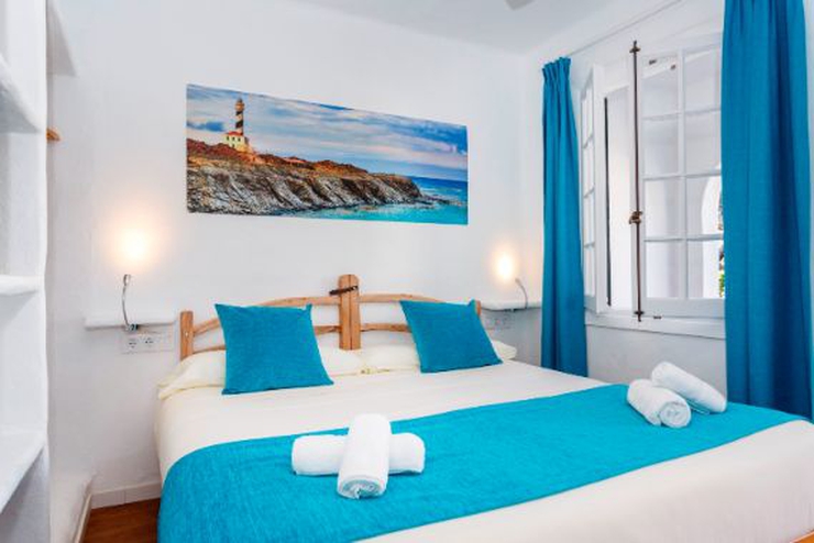 Appartement de 1 chambre avec vue latérale sur la mer Carema Garden Village Menorca