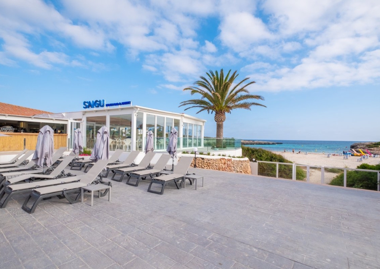 S'aigu beach bar Carema Beach Menorca
