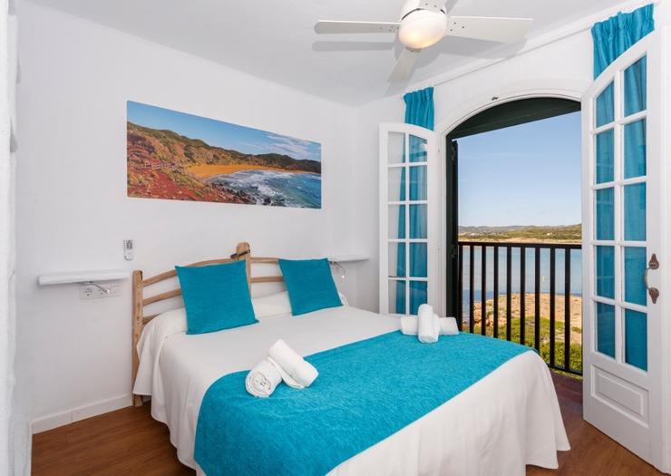 2 bedrooms apartment side sea view Carema Garden Village Menorca